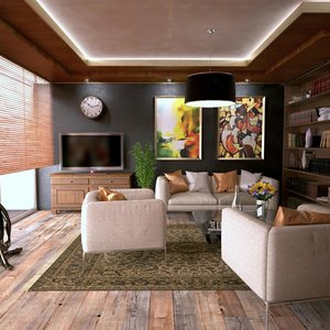 Inviting living room interior featuring modern design with cozy furnishings and stylish decor.